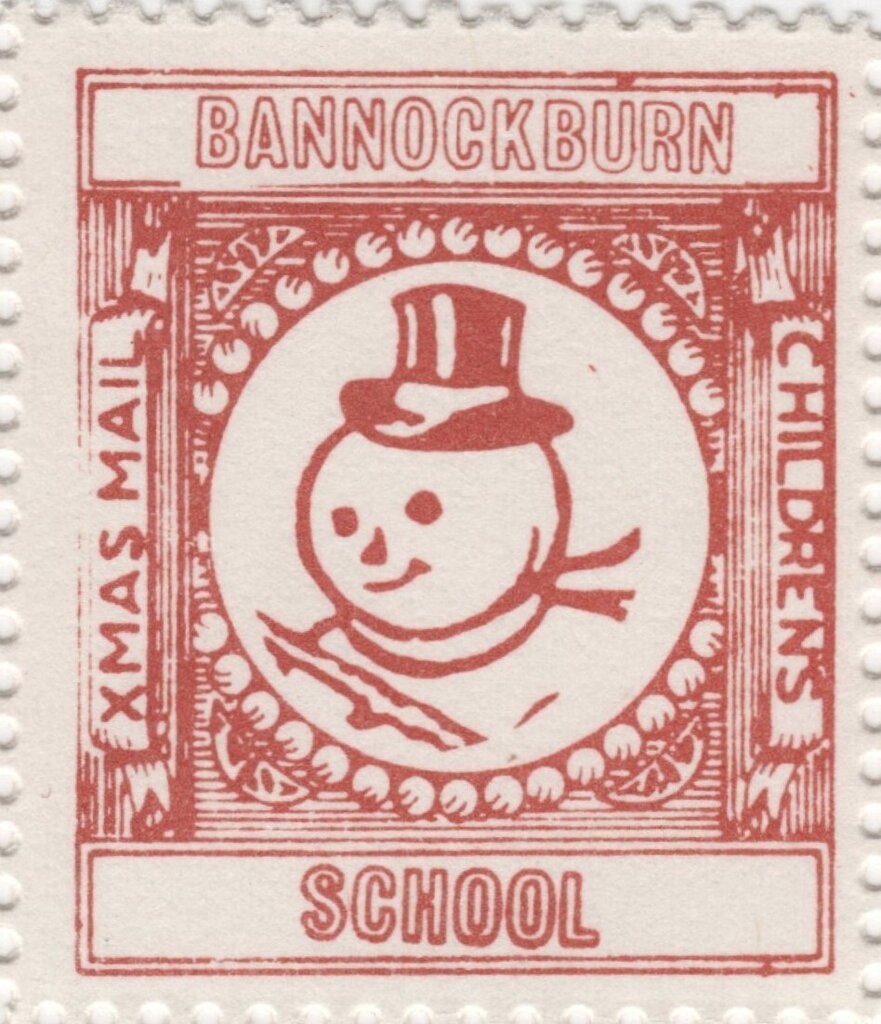 Snowman facing left