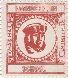 Stamp, Soldiers face, Scotland,  , Christmas, Schools