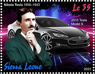 Nikola Tesla (1856-1943), 2015 Tesla Model S