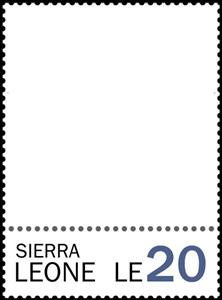 Stamp, Personalized Stamp, Sierra Leone,  