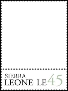 Stamp, Personalized Stamp, Sierra Leone,  