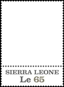 Stamp, Personalized Stamp, Sierra Leone,  