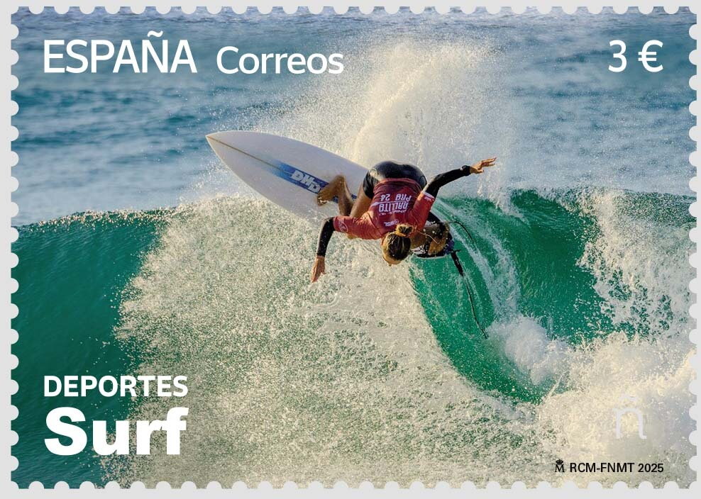 Surfing in Spain