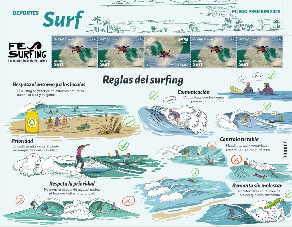 Surfing in Spain