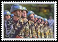 Column of Peacekeepers