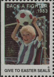 Stamp, Back a Fighter, United States of America,  , Charity, Children, Disabled, Easter