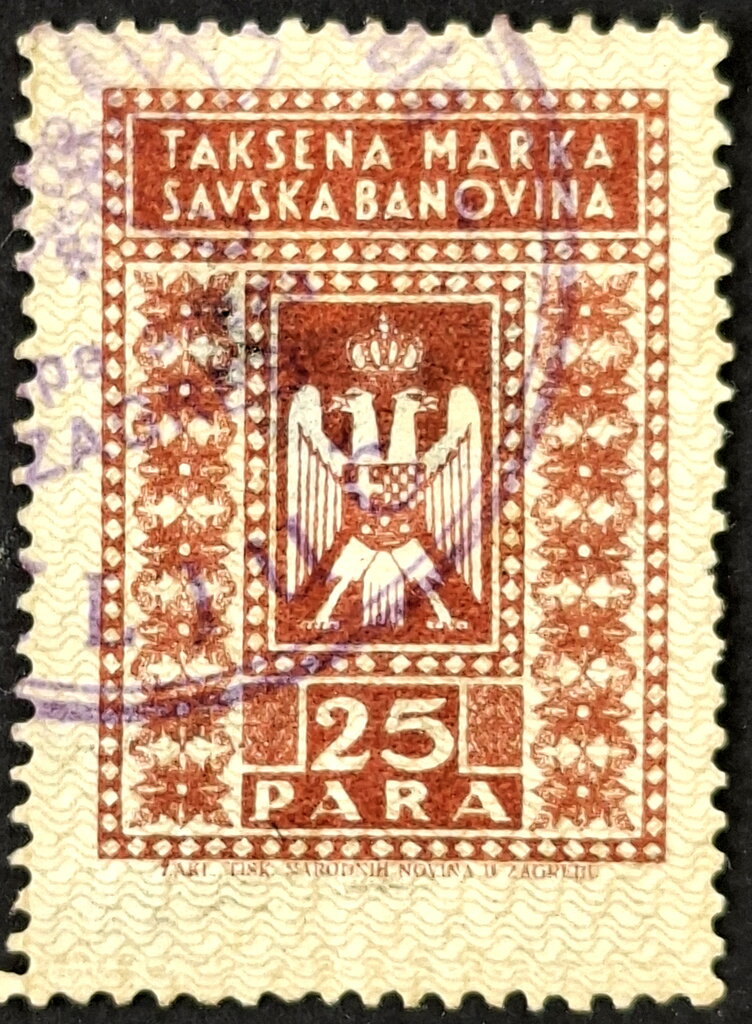 Savska banovina-Taksena markka