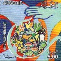 Stamp, Environment, Algeria,  