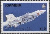Stamp, X-15, Gambia,  