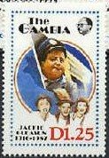 Stamp, Jacky Gleason, Gambia,  