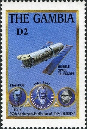 Stamp, Voyager, Gambia,  