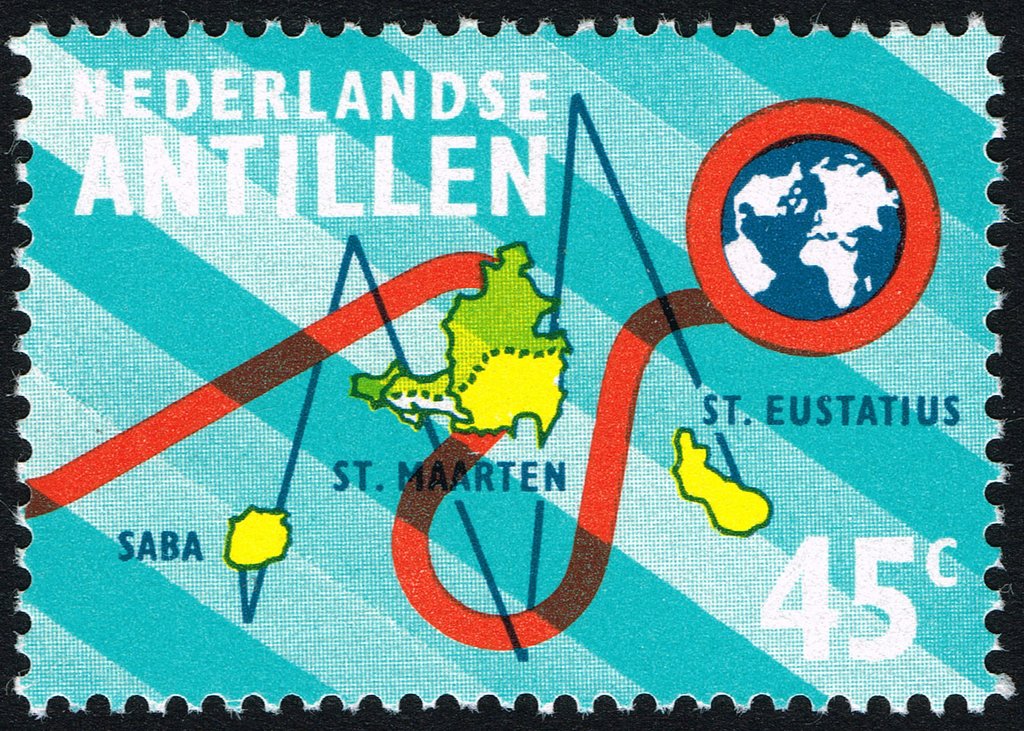 Saba, St. Maarten and St. Eustatius linked by cable.