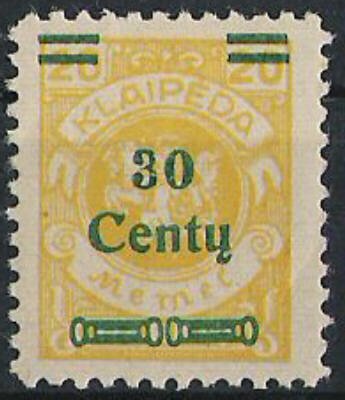 Overprint: 30 Centy