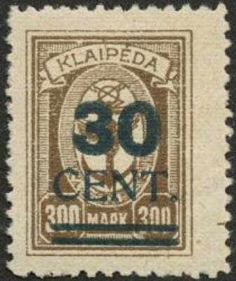 Overprint with green value