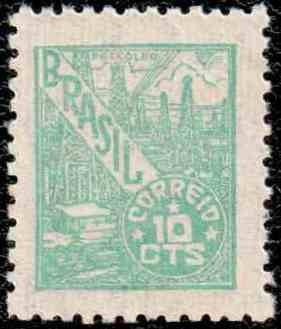 Stamp, Petroleum, Brazil,  , Economy