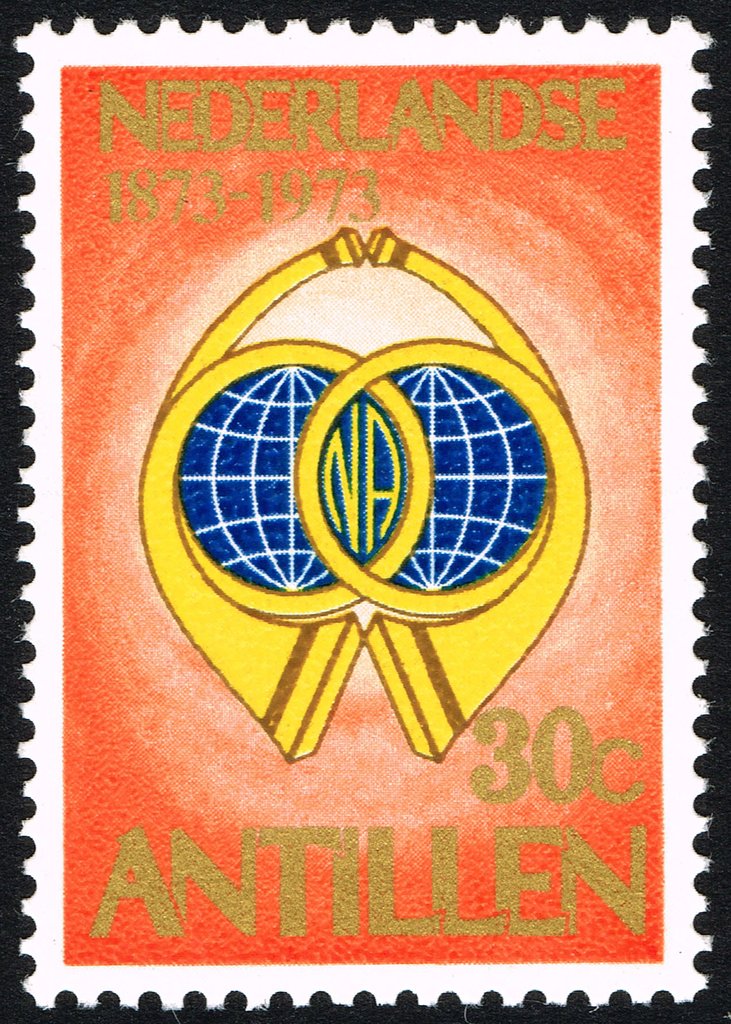 Emblem of Netherlands Antilles postal services
