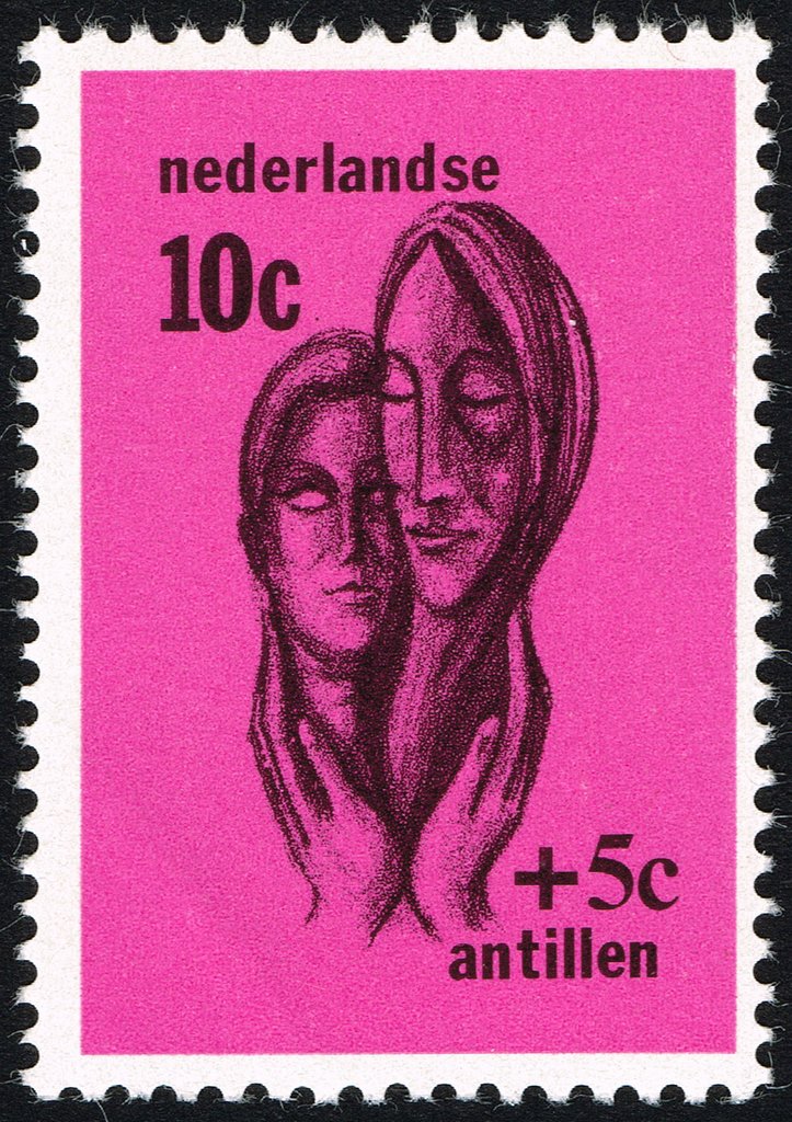 Helping hands supporting woman