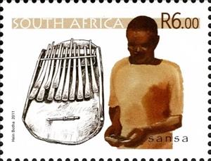 Stamp, Sansa, South Africa,  