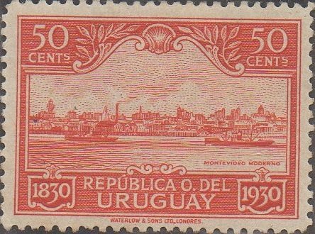 Montevideo harbor in 1930