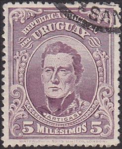 Stamp, José Gervasio Artigas (1764-1850), Uruguay,  