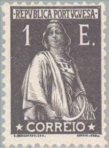 Stamp, Ceres, Portugal,  , Mythology, Gods and goddesses