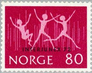 Stamp, Stampexhibition Interjunex 72, Norway,  , Philatelic Exhibitions, Expositions, Philately