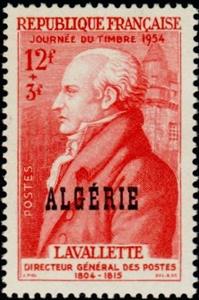 Stamp, La Valette, Algeria,  