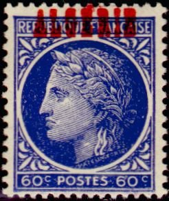 Stamp, Ceres de Mazelin, Algeria,  