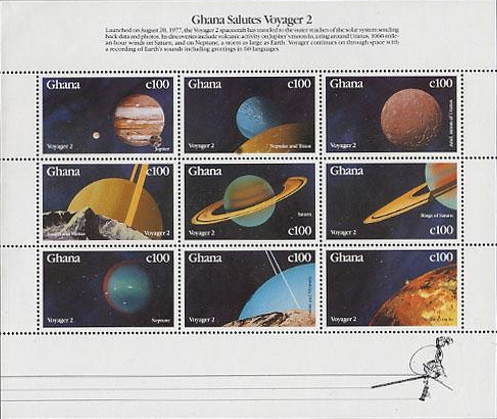 Sheet of 9
