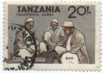 Stamp, Bao, Tanzania,  , Folklore