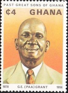 Stamp, G.E. Grant (1878-1956), Ghana,  