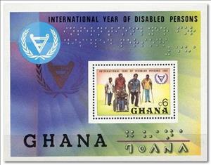 Souvenir Sheet, Group, Ghana,  