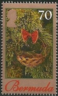 Stamp, Basket, different, Bermuda,  , Christmas, Crafts