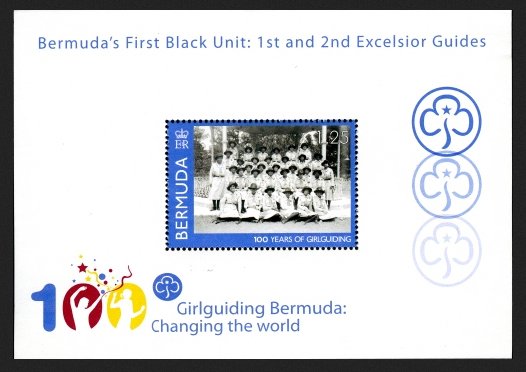 Bermuda's first black Girl Guides unit
