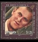 Stamp, Prince Philip, Bermuda,  , Royalty