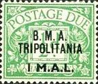 England Stamps Overprint "B.M.A. Tripolitania"