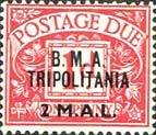 England Stamps Overprint "B.M.A. Tripolitania"