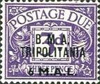 England Stamps Overprint "B.M.A. Tripolitania"