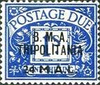 England Stamps Overprint "B.M.A. Tripolitania"