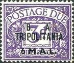 Stamp, England Stamps Overprint "B.A. Tripolitania", Italian colonies, territories and occupations,  