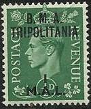 British Stamp Overprinted "B.M.A. Tripolitania"