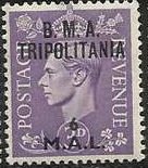 British Stamp Overprinted "B.M.A. Tripolitania"