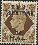 British Stamp Overprinted "B.M.A. Tripolitania"