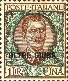 Italy Stamps Overprint