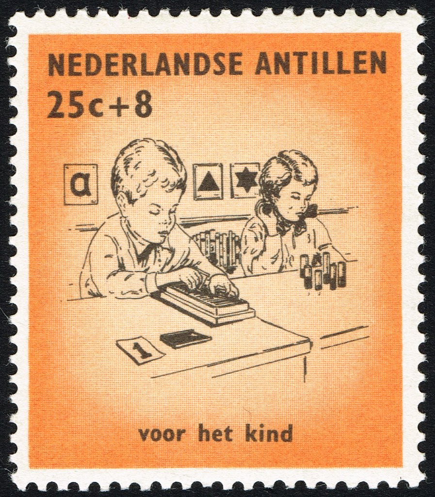 Children in school.