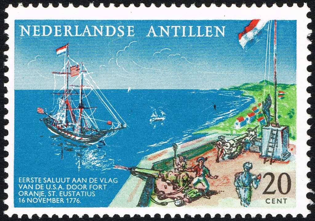 US ``Andrea Doria``  and gun at fort Orange