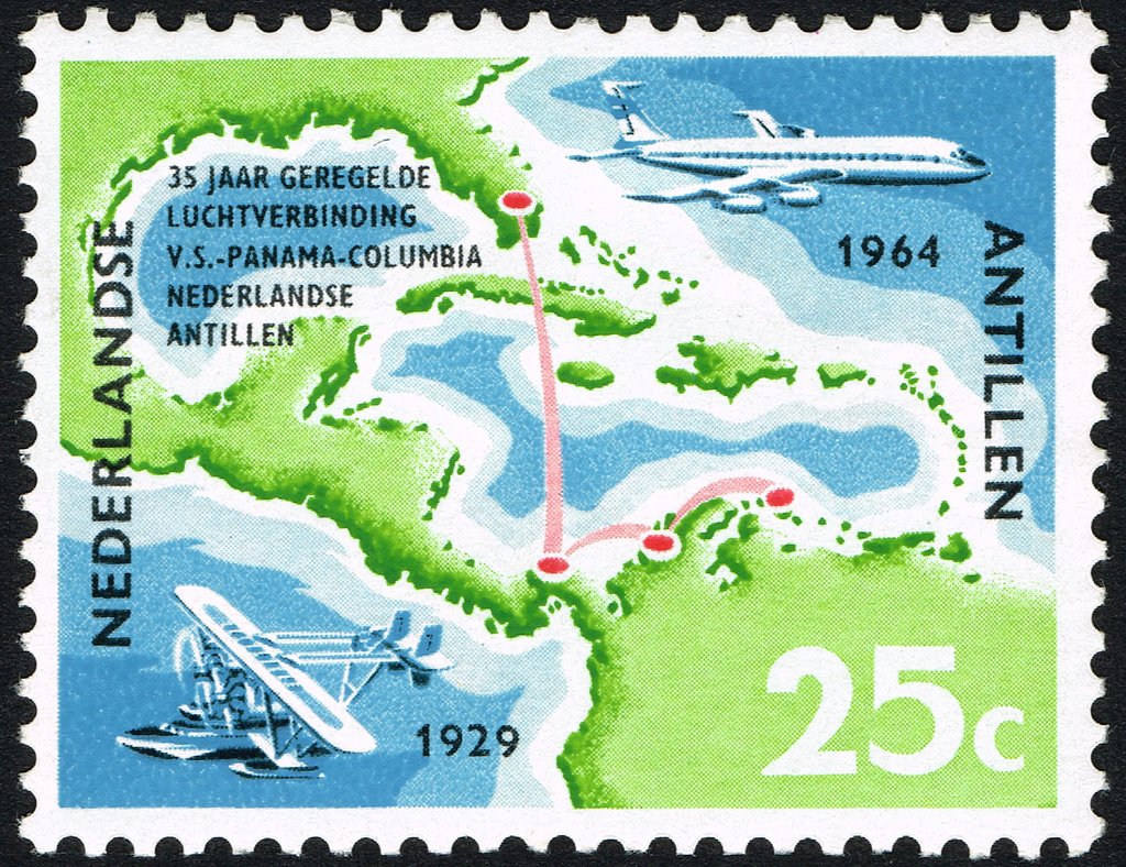 Map of Caribbean