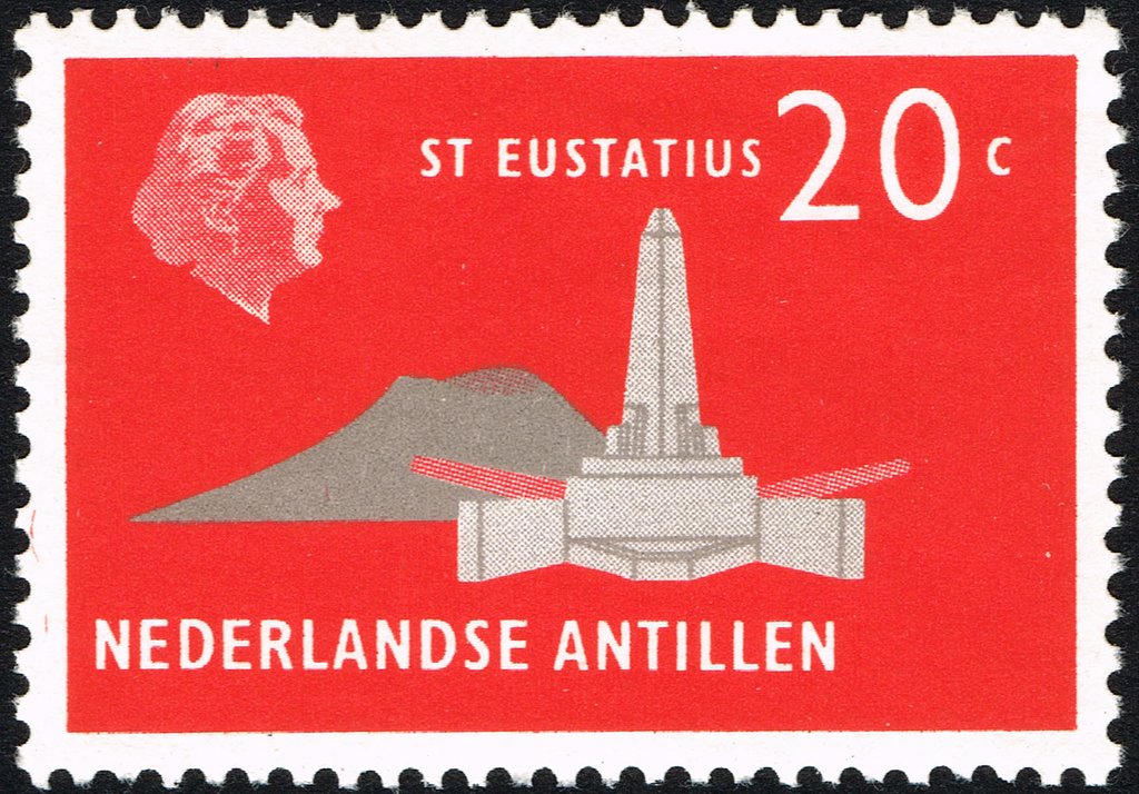 De Ruyter obelisk, St. Eustatius