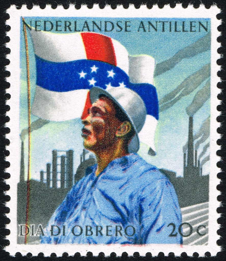 Worker, Flag and factories