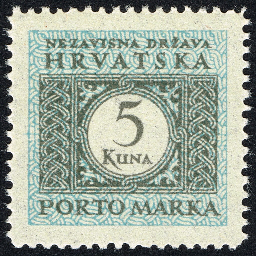 Number in ornament